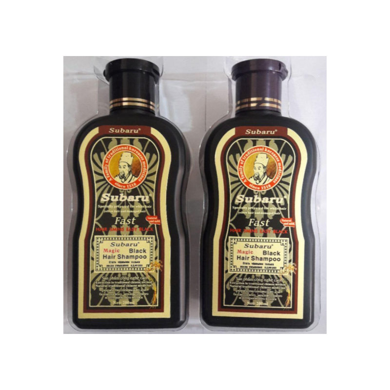 شامپو رنگ مو شامپو رنگ مو و رفع سفیدی مو سوبارو subaru مدل Fast