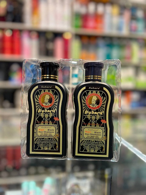 شامپو رنگ مو و رفع سفیدی مو سوبارو subaru مدل Fast شامپو رنگ مو و رفع سفیدی مو سوبارو subaru مدل Fast